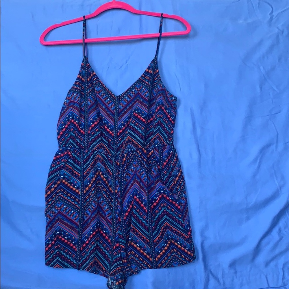 Chevron Aztec Romper